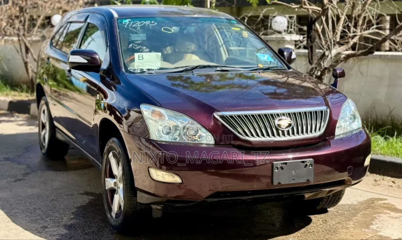 Toyota Harrier 2007 Black