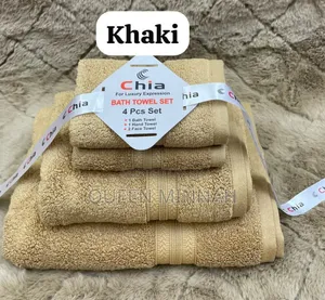 4 in 1 Pure Cotton Towel Set