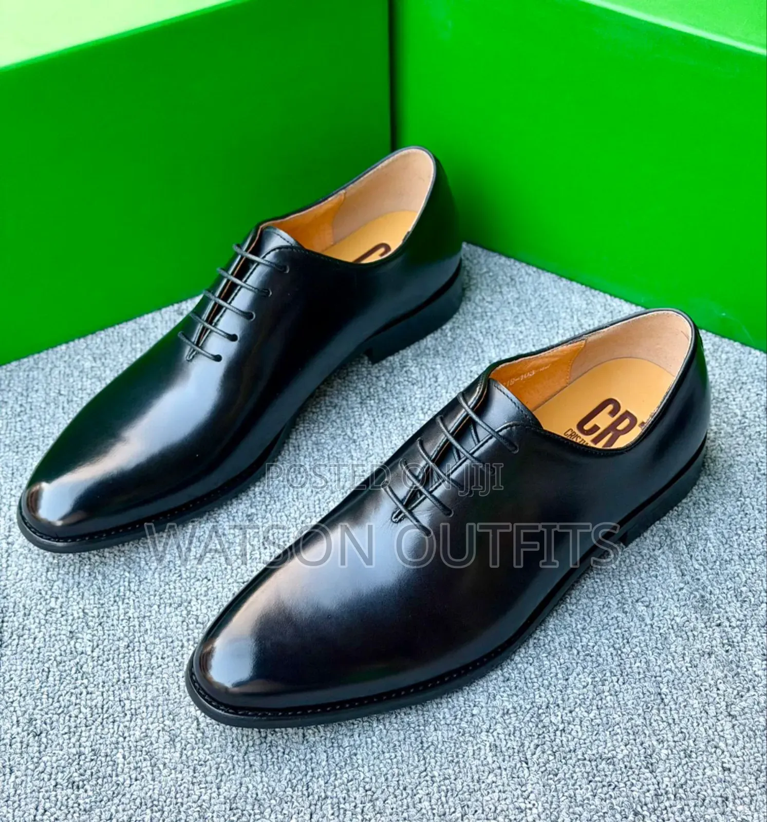 Dominant Quality Cr7 Brand New Men's Leather Footwears or Shoes Org