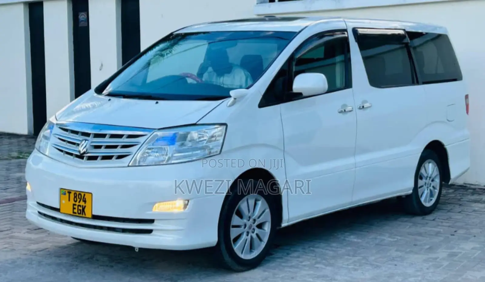 Toyota Alphard 2008 White