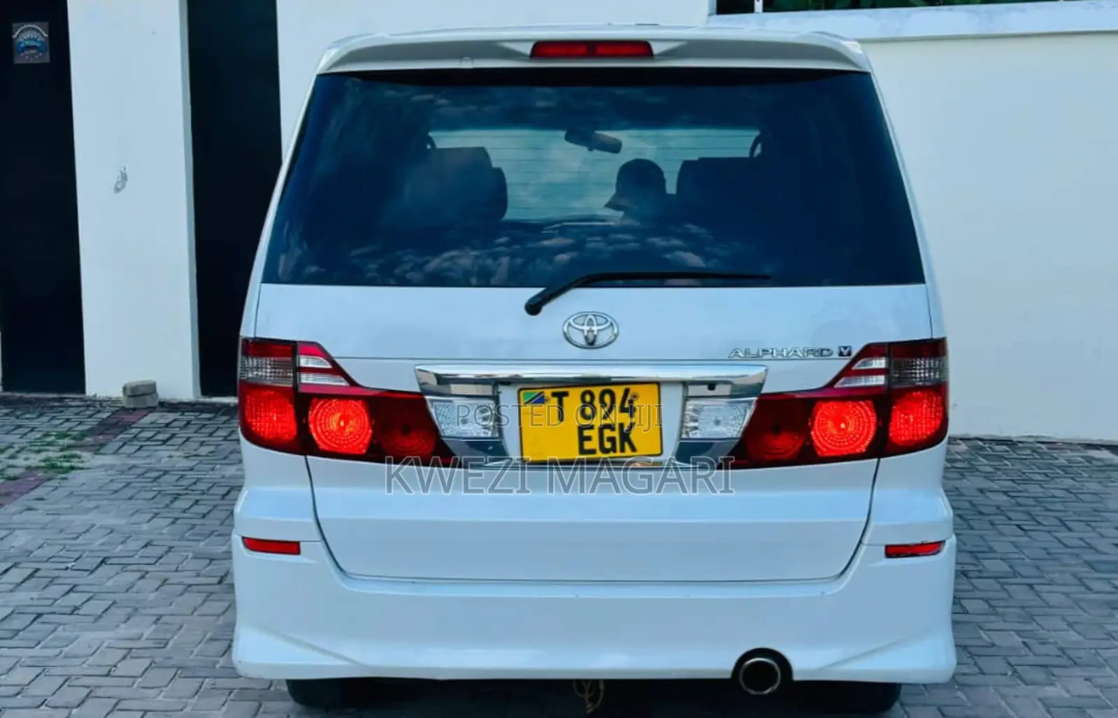 Toyota Alphard 2008 White