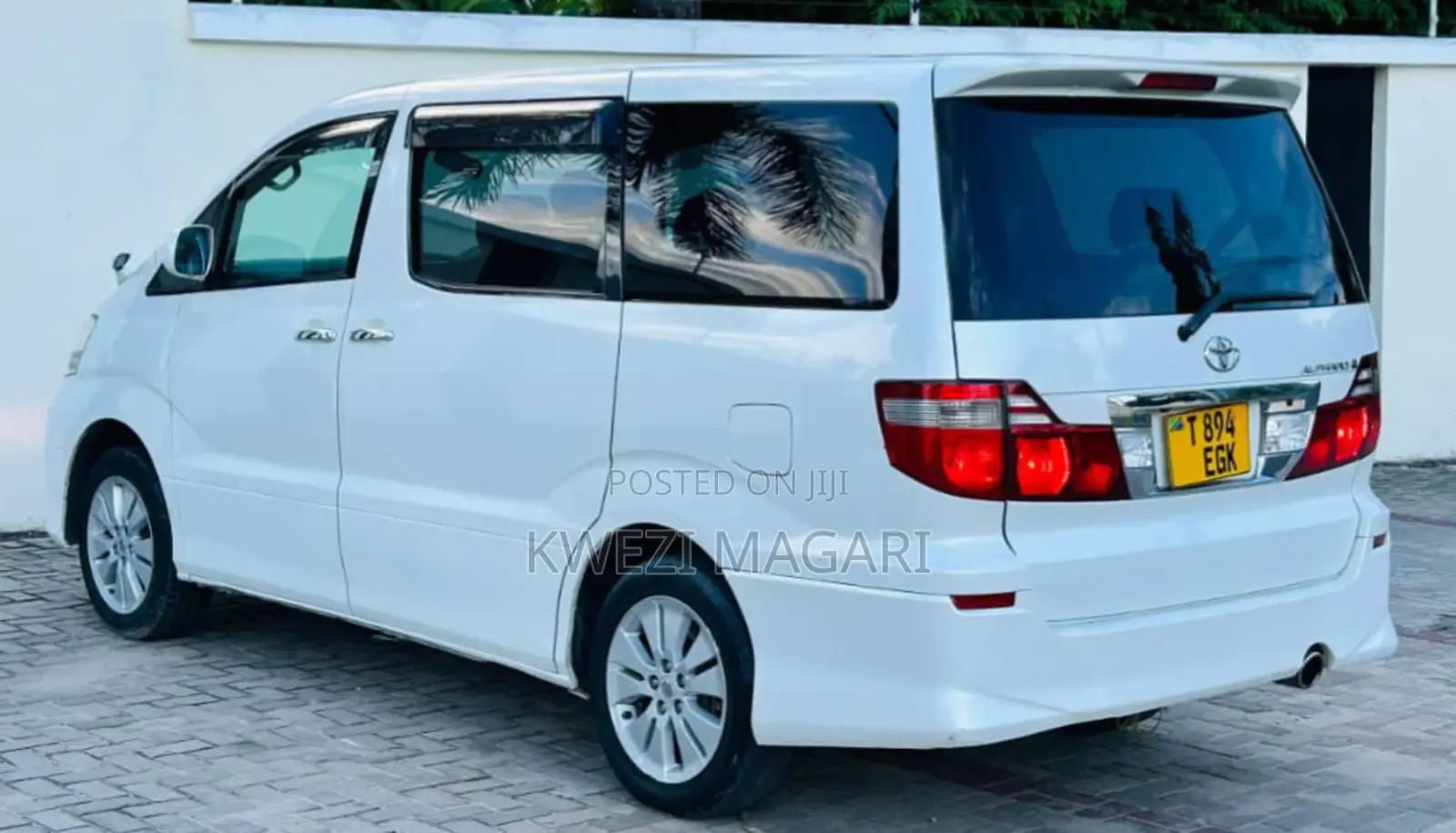 Toyota Alphard 2008 White