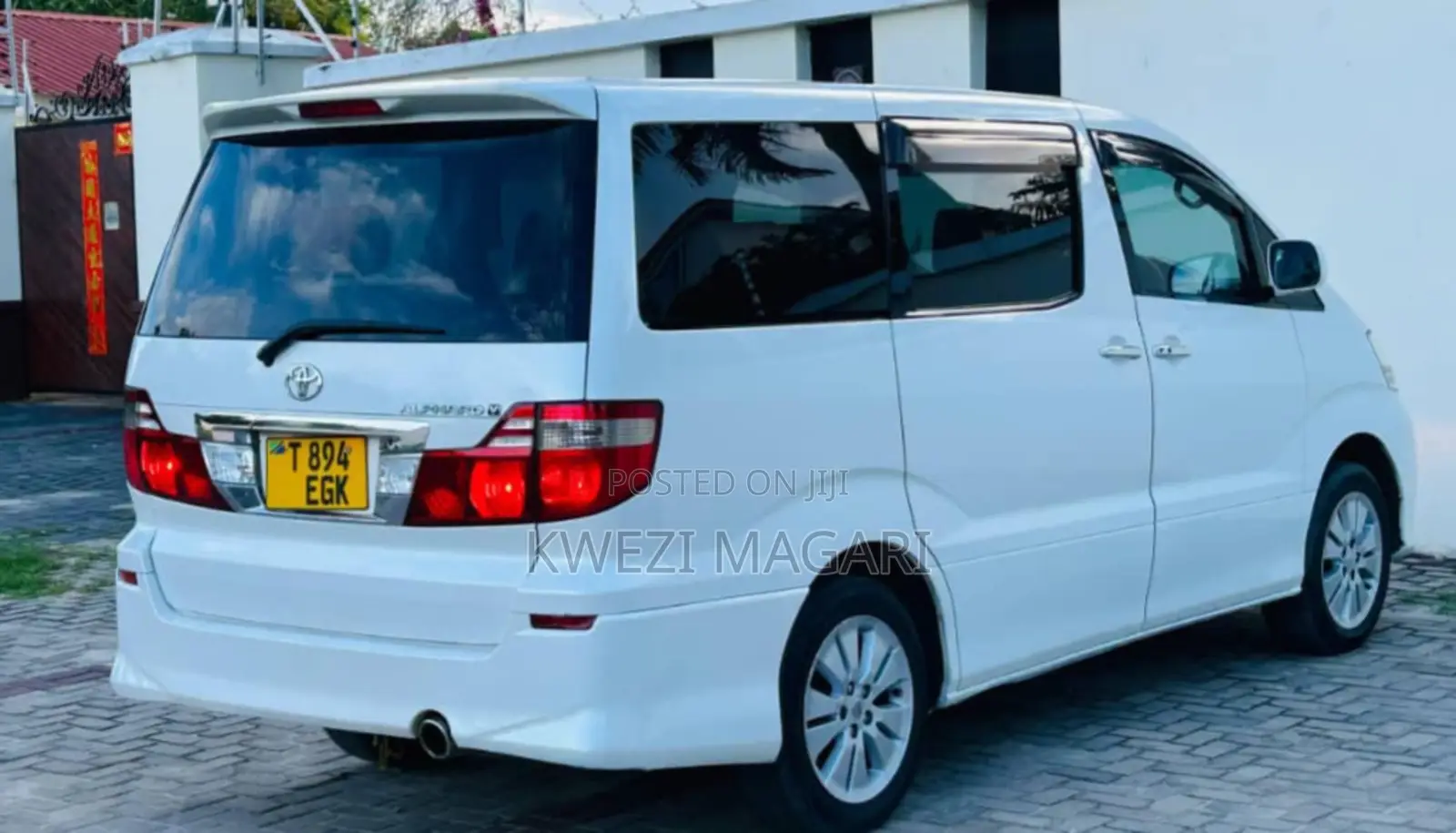 Toyota Alphard 2008 White