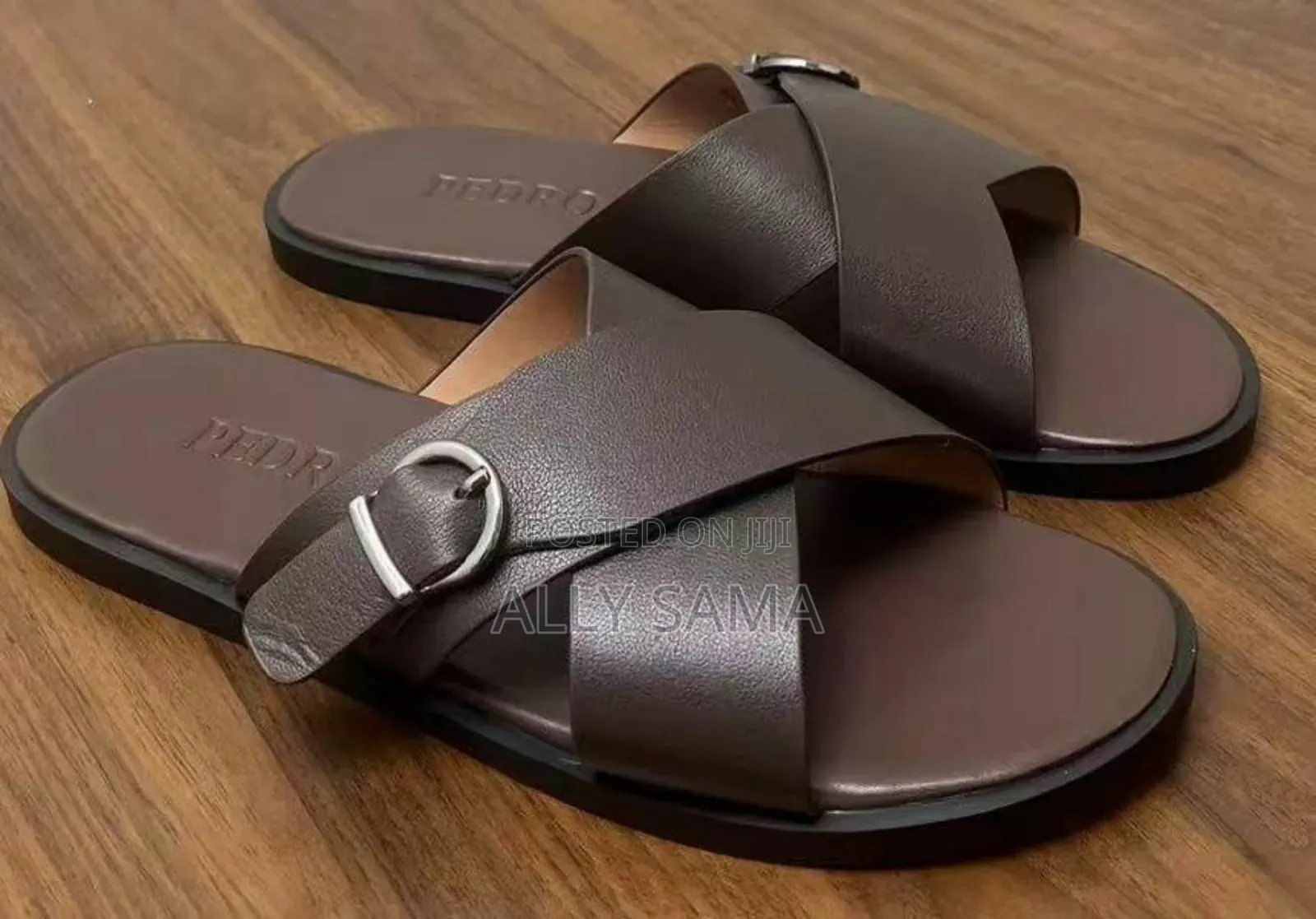 Men's Sandals Full Box Material Pure Leather Brand Pedro