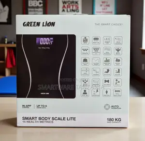 Green Lion Smart Body Scale Lite 16 Health Metrics 180kg Capacity