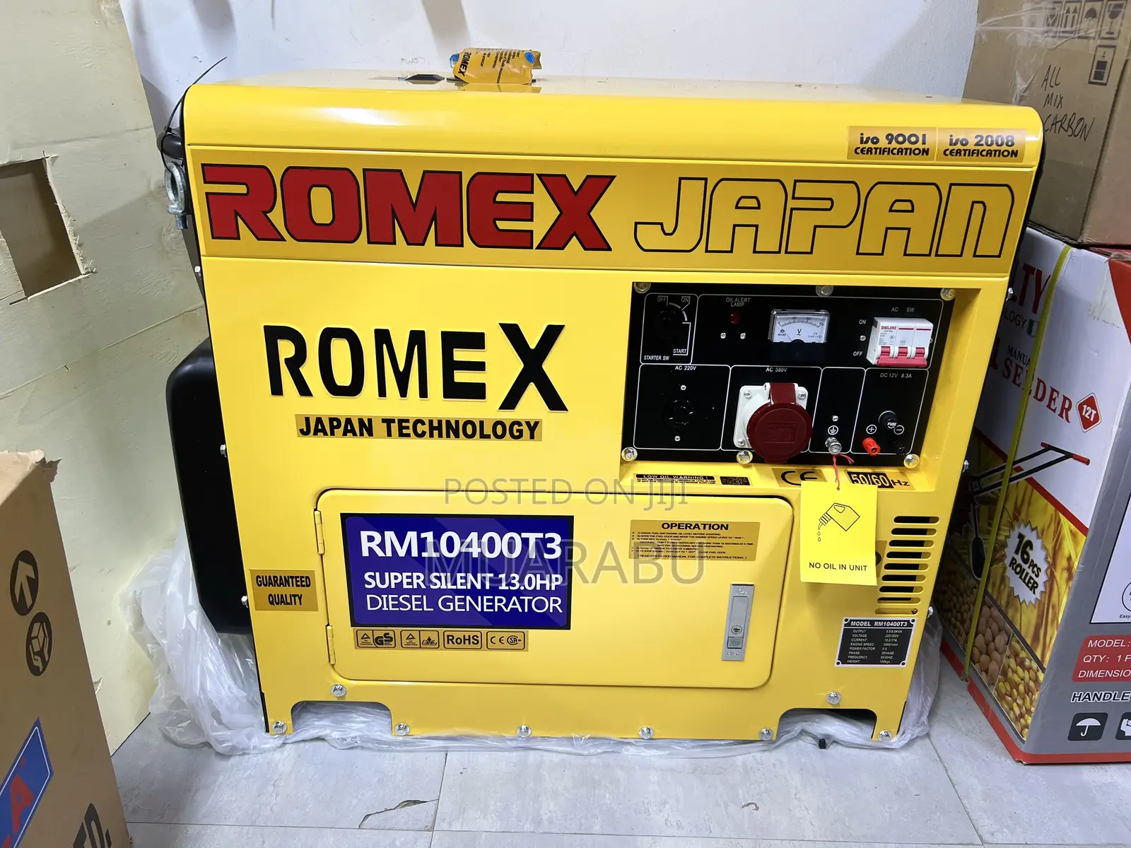 Diesel Generator 9kva 3 Phases Romex