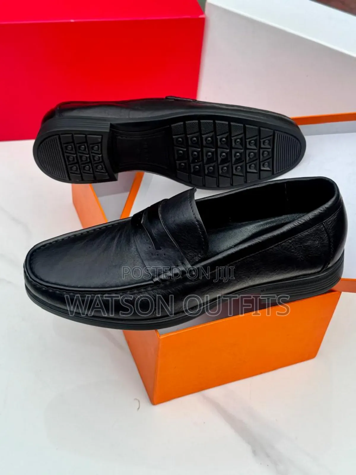 Prada Brand Men's Leather Shoes Materials Classic and Quality
