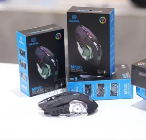 *Bajeal M500 Echargeable Mouse* *Gaming Design* *Led Light *