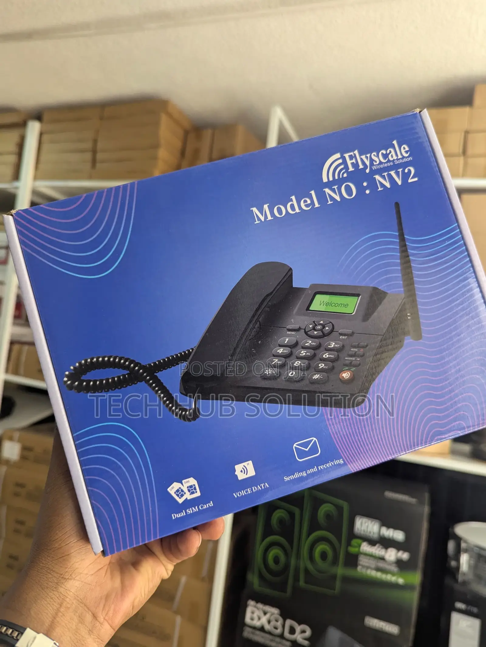 Flyscale Dual 2 Simcard Desktop Phone