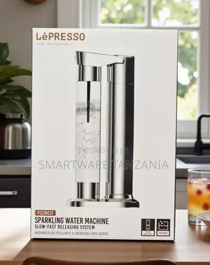 Lepresso Fizznest Sparkling Water Machine 1000ml Dual Bottle System