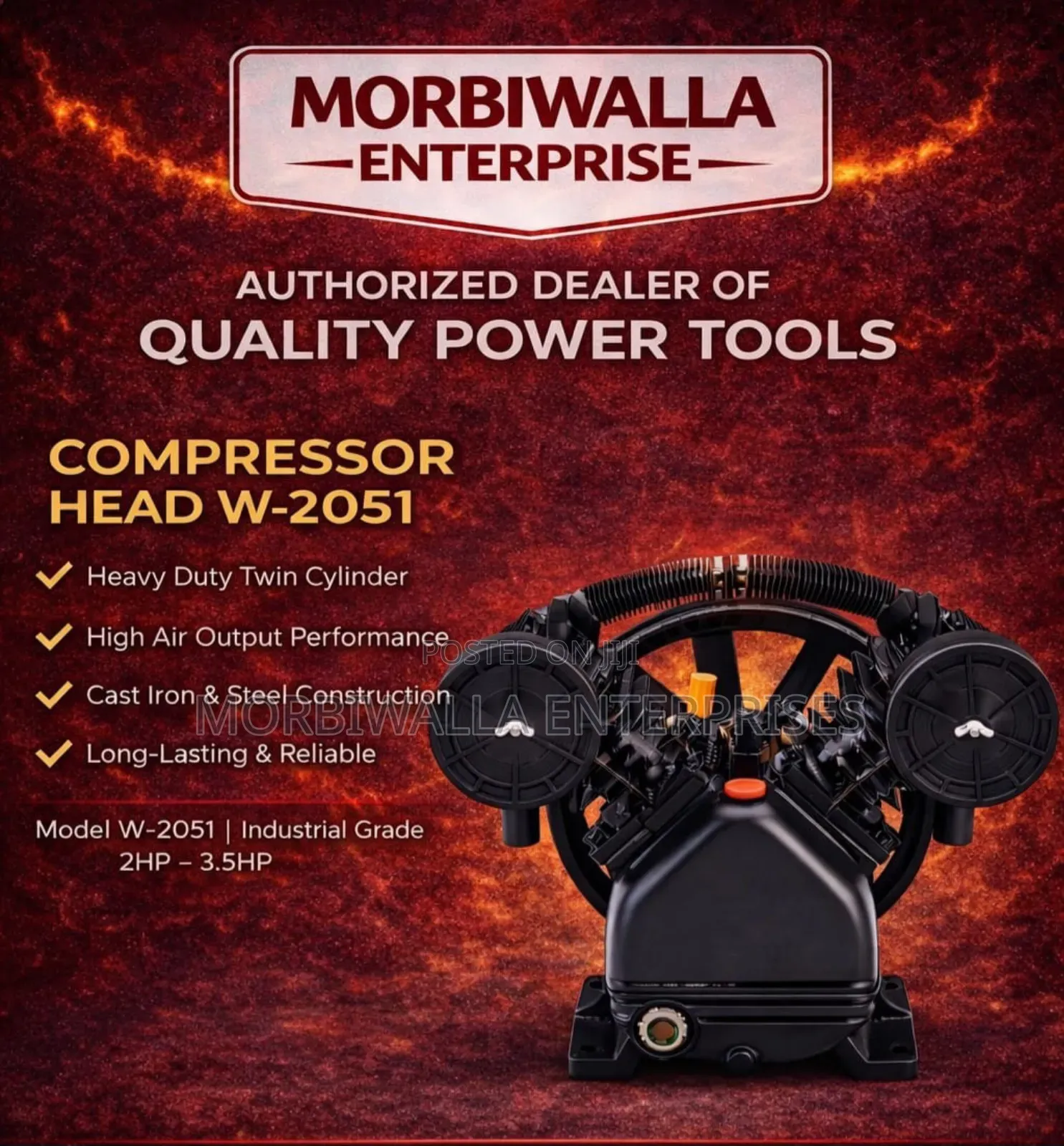 Compressor Head W-2051