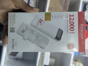 Excellent 12000mah Power Bank – Fast Charging