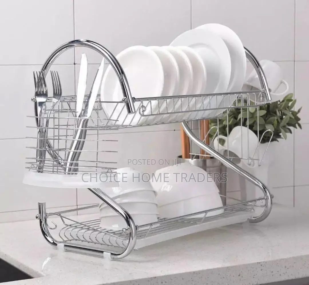 Silver Colour Dish Drainer