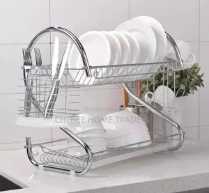 Silver Colour Dish Drainer