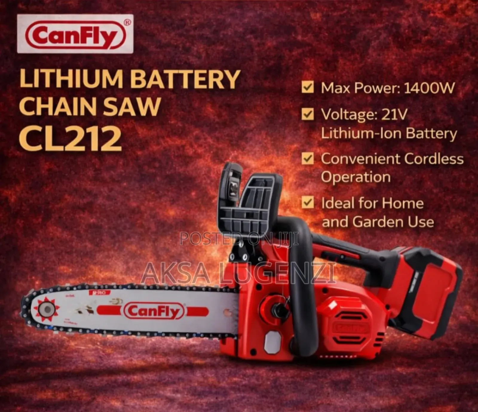 Luthian Chainsaw Cl212, 21volt