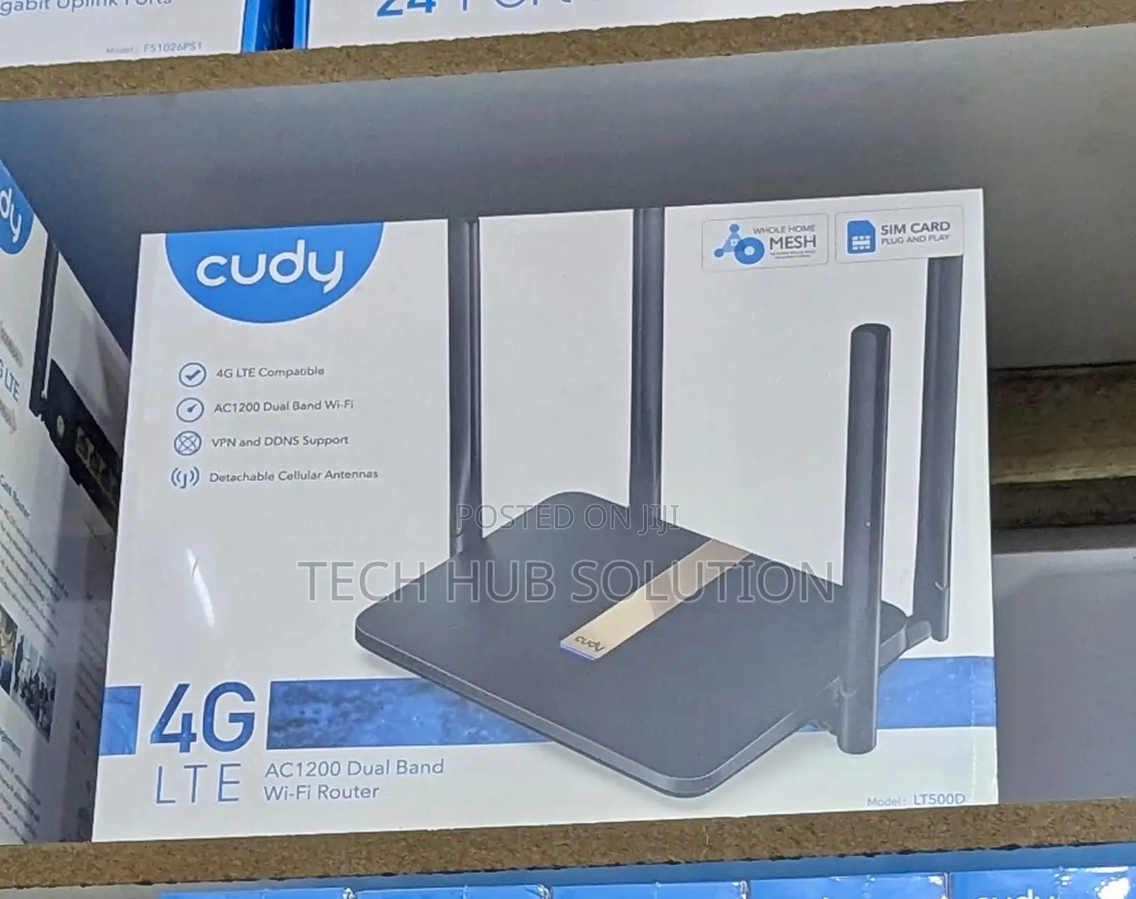 Cudy Lt500 4g Ac1200 Wifi Router – High-Speed Internet