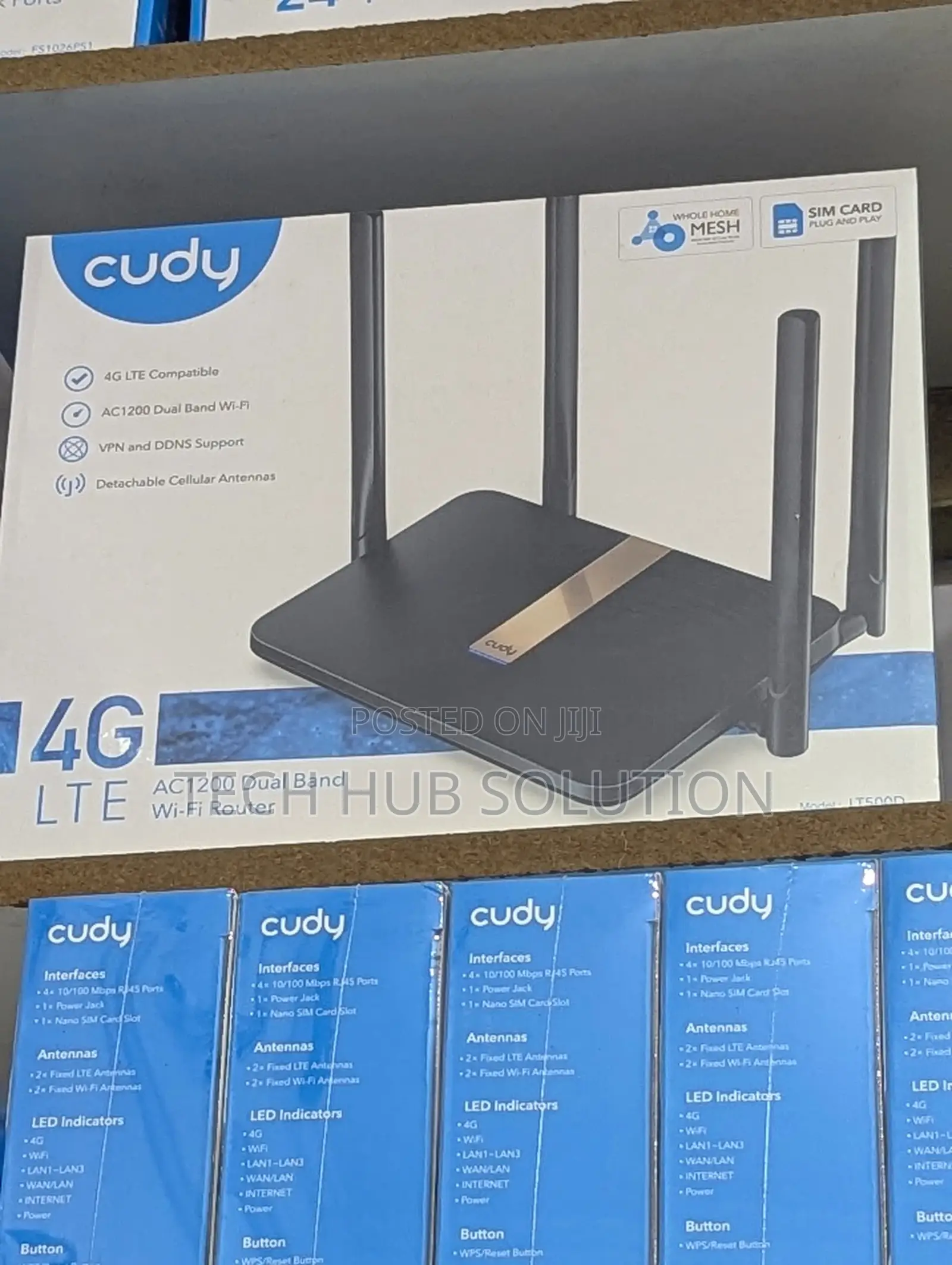 Cudy Lt500 4g Ac1200 Wifi Router – High-Speed Internet