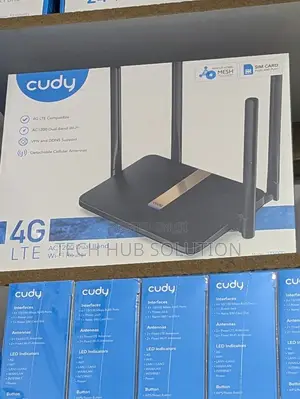Cudy Lt500 4g Ac1200 Wifi Router – High-Speed Internet