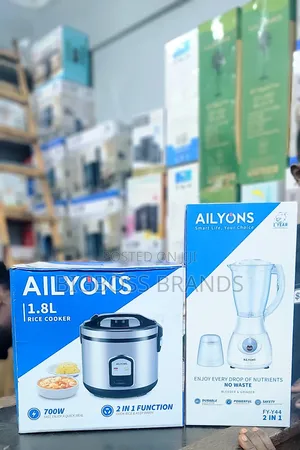 Ailyons Combo Blender 1.5 Lit and Ricecooker 1.8 Liter