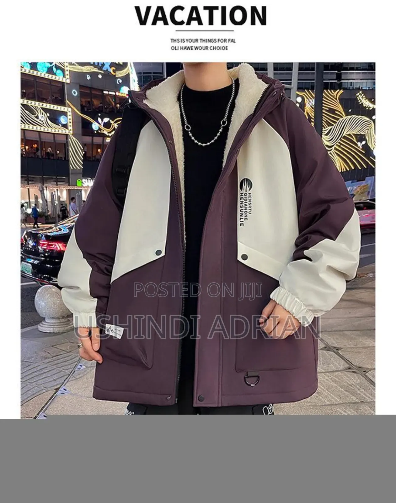 Heavy Coat Za Kisasa