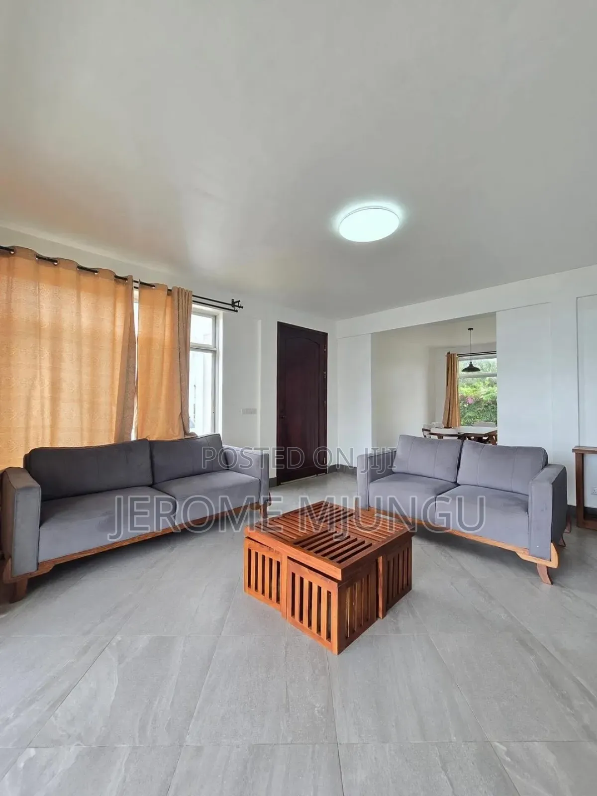 Furnished 3bdrm Apartment in Mikocheni for rent