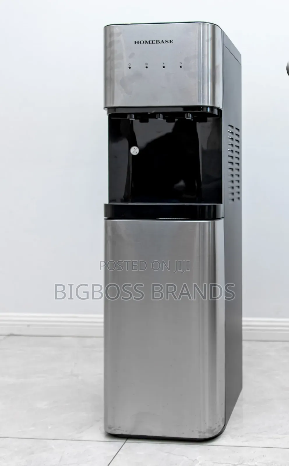 Homebase Bottom Load Water Dispenser Hb-Lc36ss Gray
