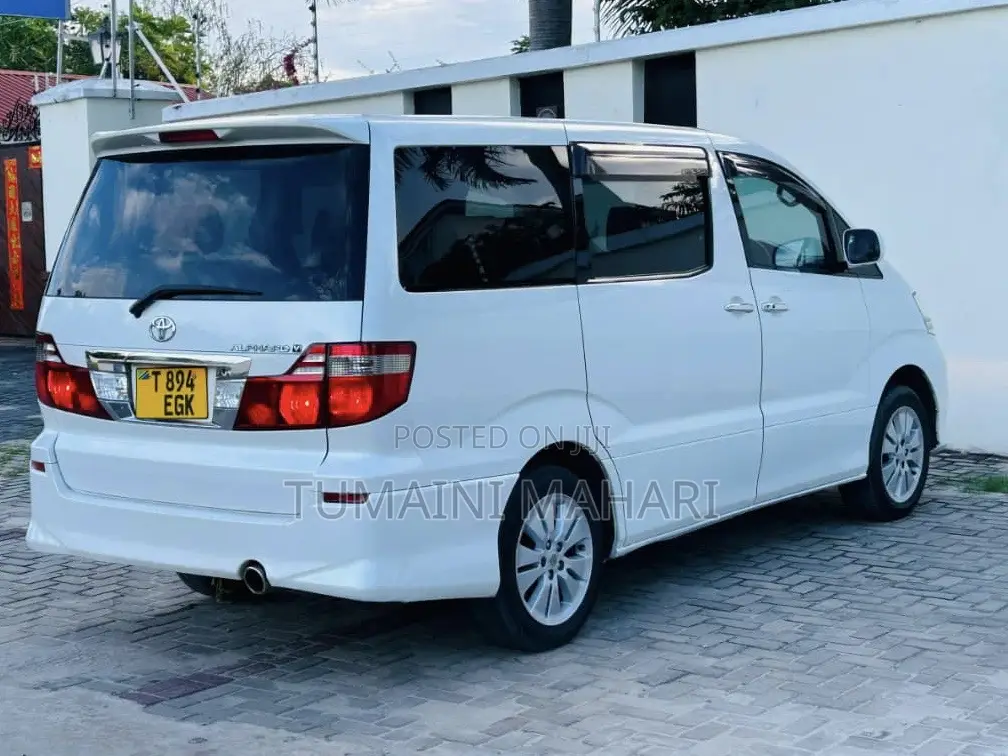 Toyota Alphard 2008 White