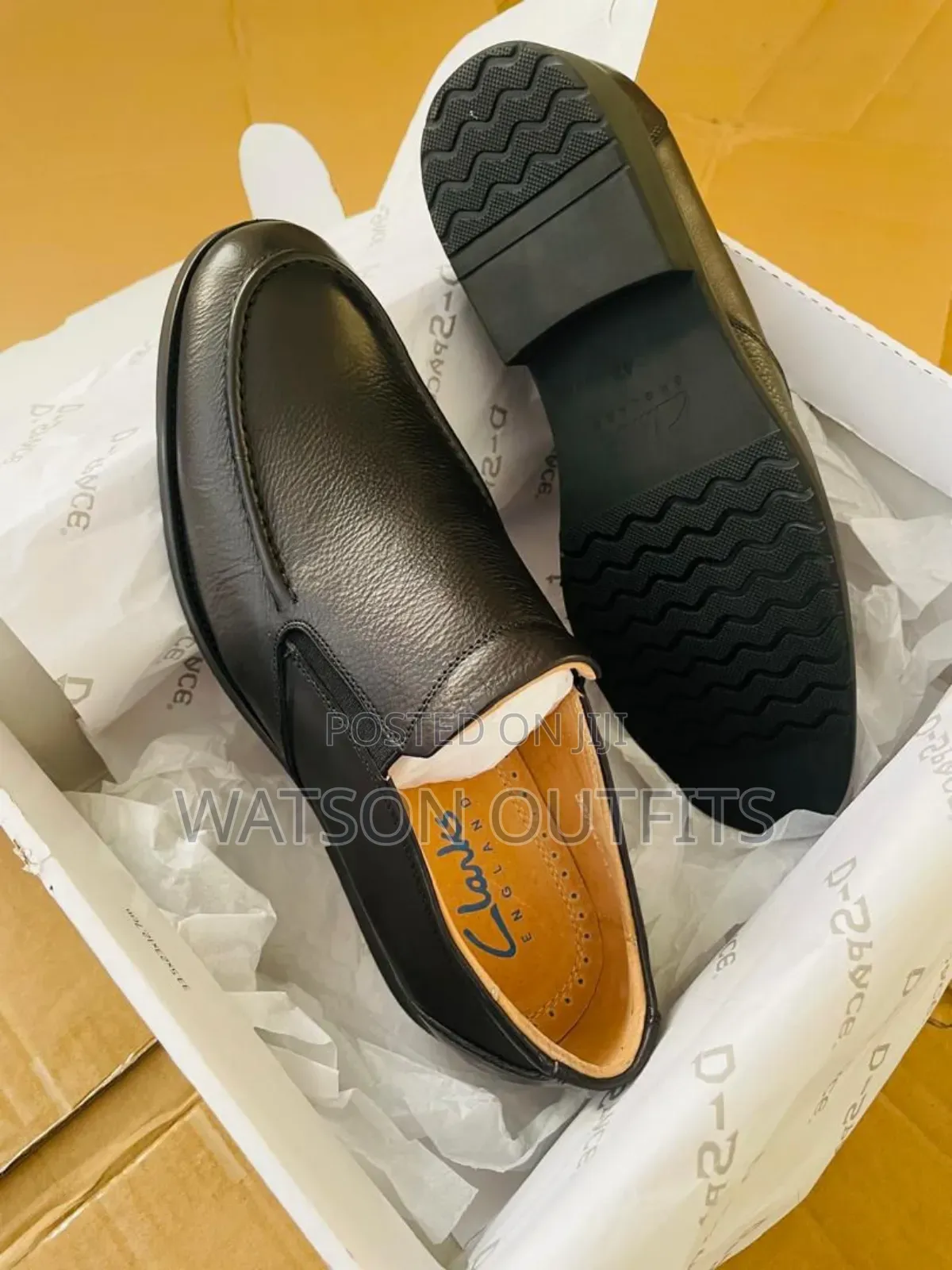 Men's Leather Shoes Clarks Brand Totally Very Original