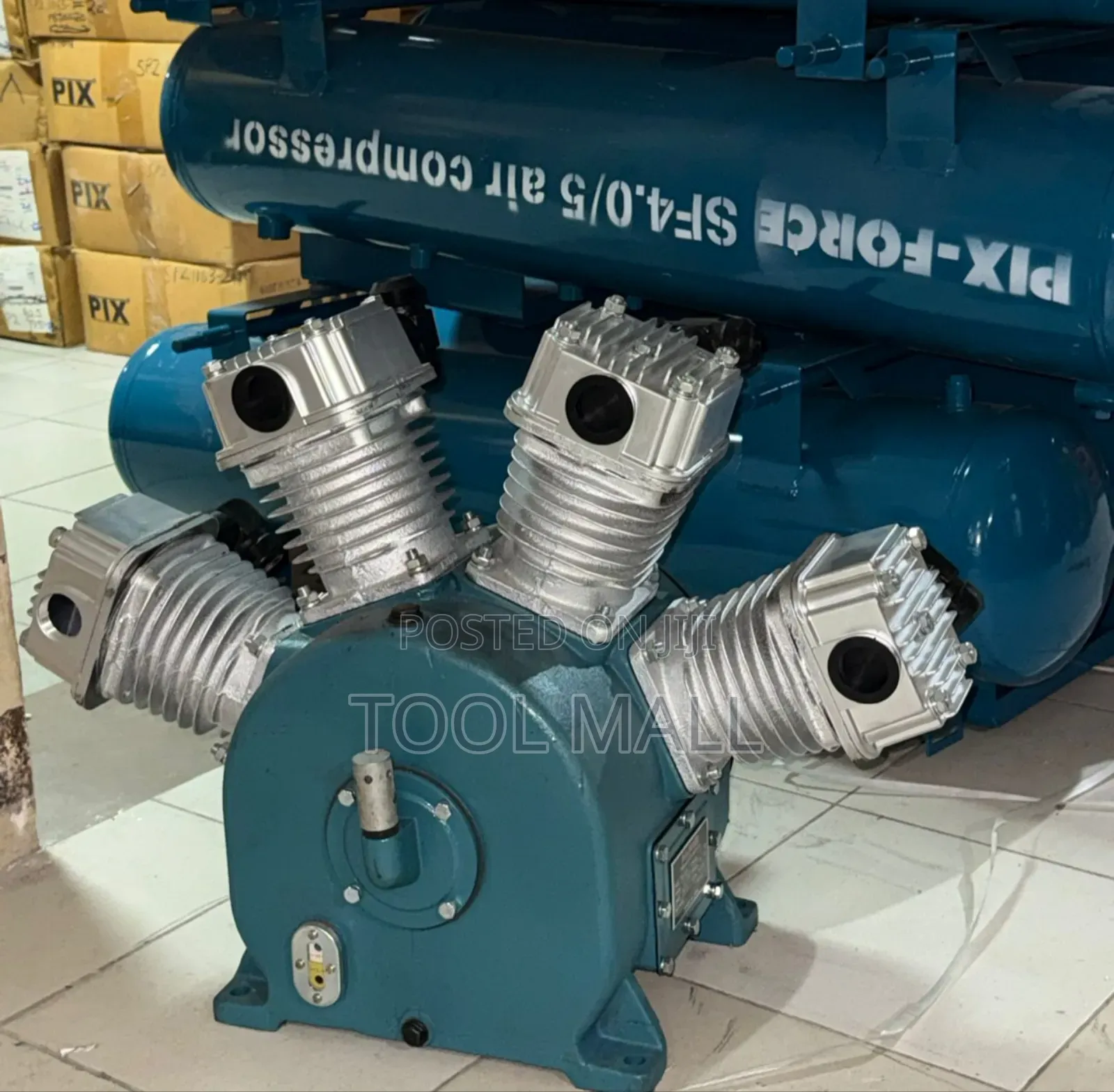 Double Tank Compressor for Mining 4.0