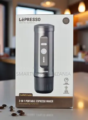 Lepresso Cafecruze 2-in-1 Portable Espresso Maker 20 Bar Heating
