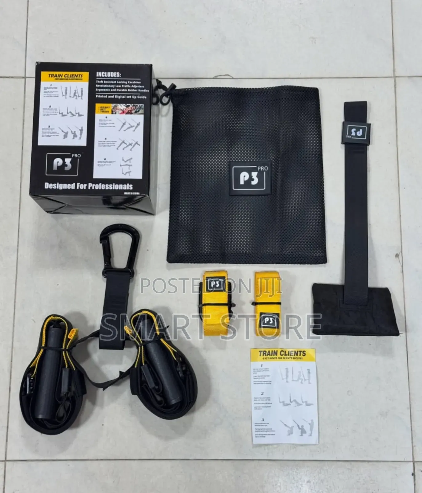P3 Pro Suspension Trainer Resistance Bands