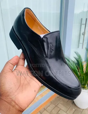 Men's Leather Shoes Clarks Brand New Rubber Soles