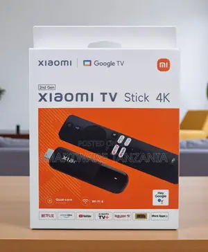 Xiaomi Tv Stick 2nd Gen Google Tv Wi-Fi 6 Quad-Core Netflix Youtube