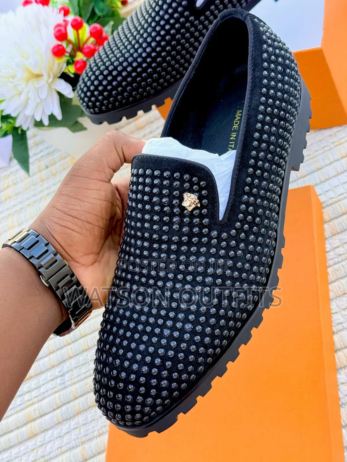 Men's Leather Shoes Gucci Brand New Totally Royal and Best