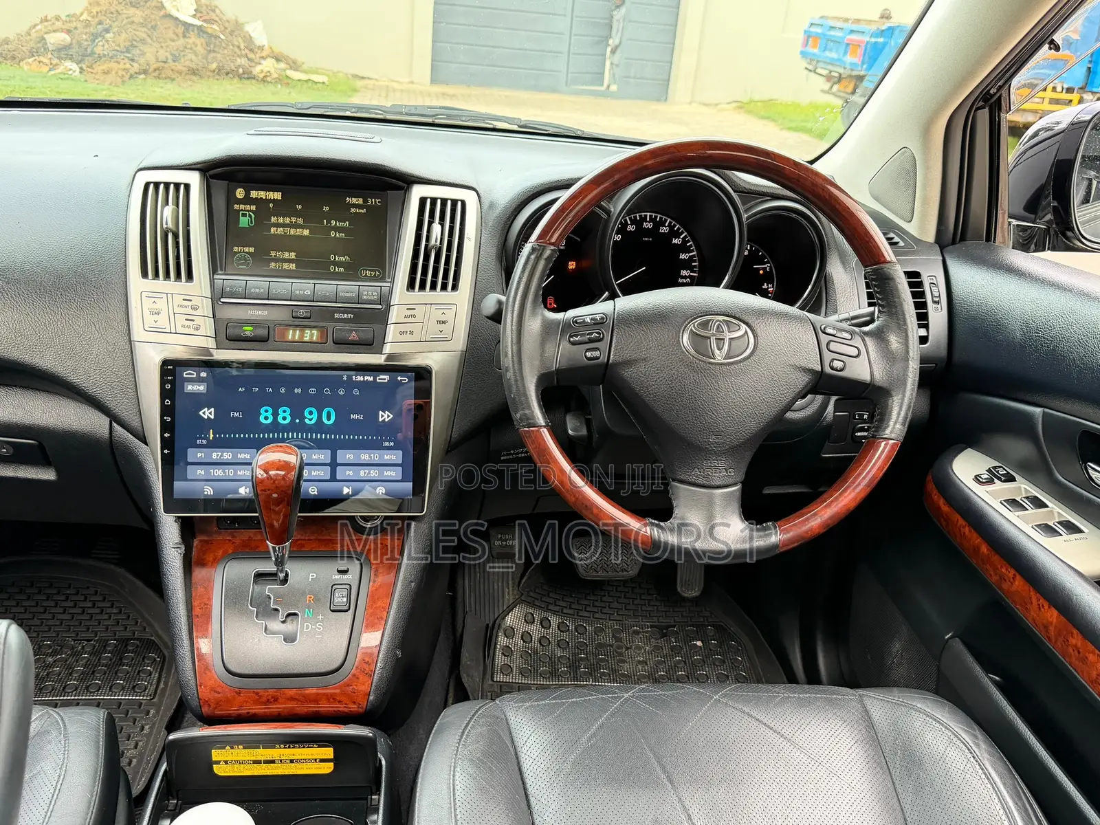 Toyota Harrier 2009 Black