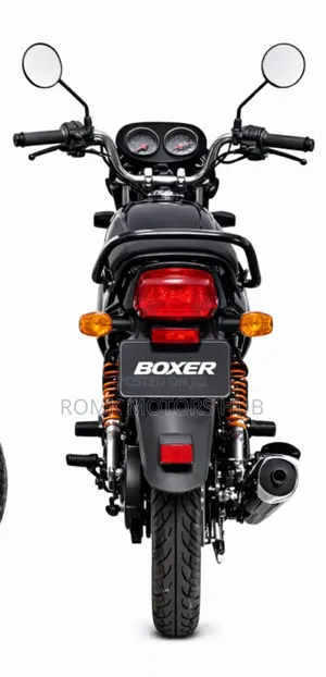 New Bajaj Boxer 125 2025 Black