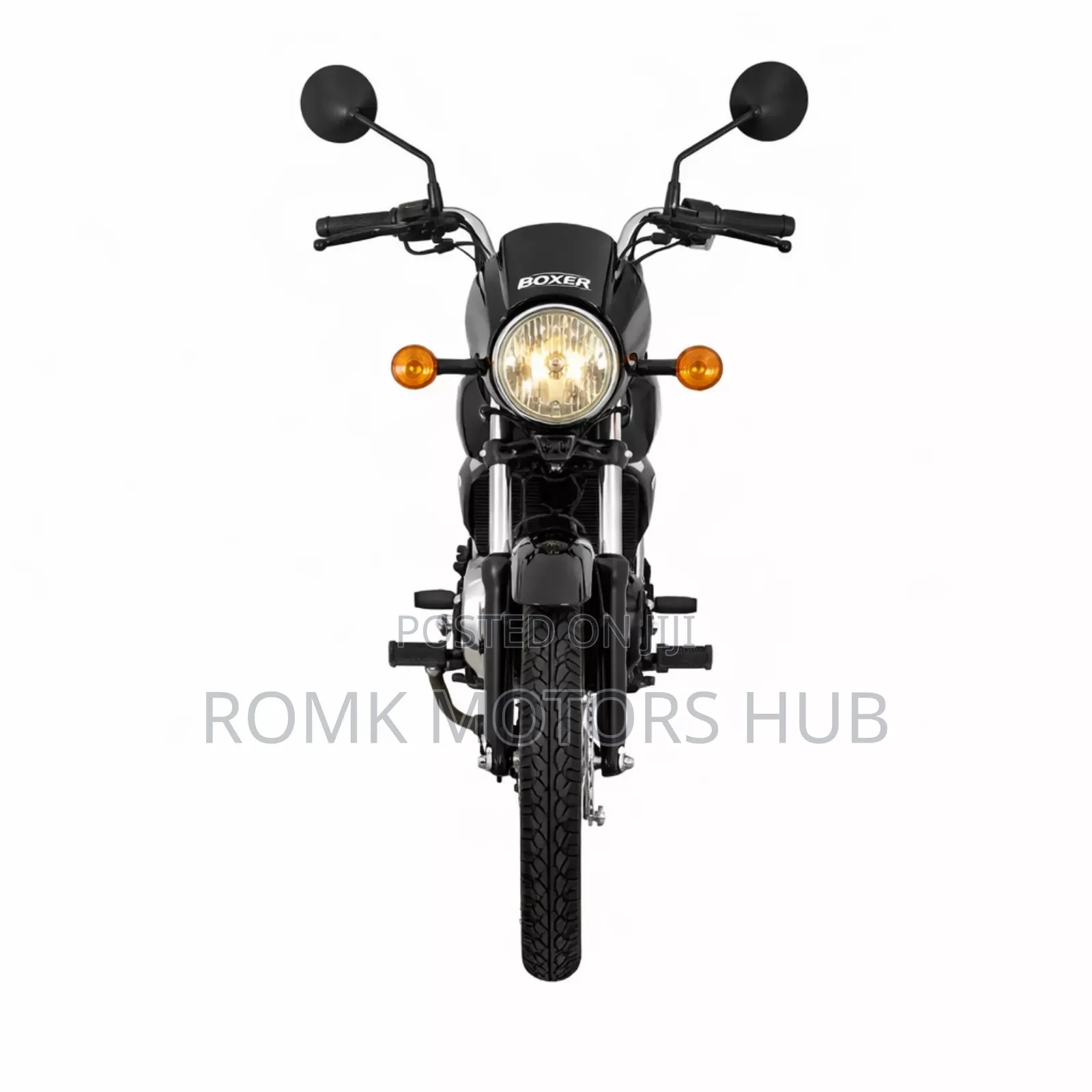 New Bajaj Boxer 125 2025 Black