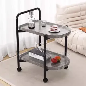 Modern 2- Tier Mobile Storage Trolley