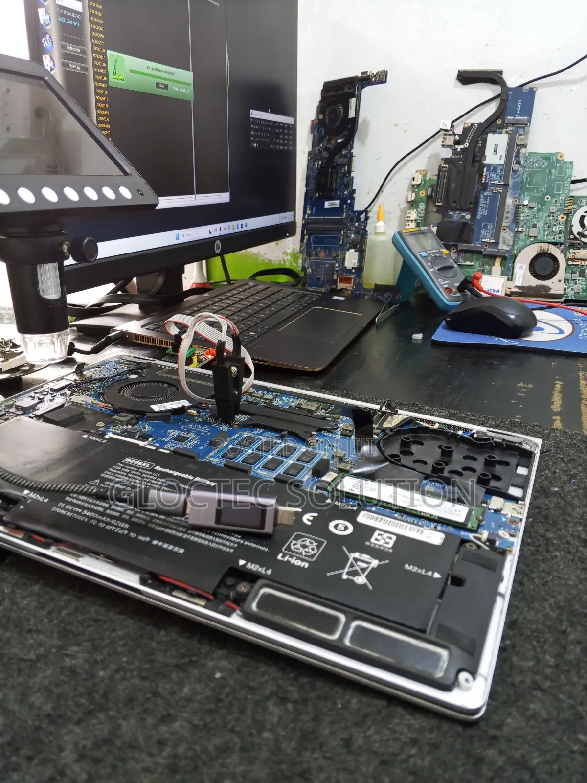Laptop Motherboard Repair and Diagnostics