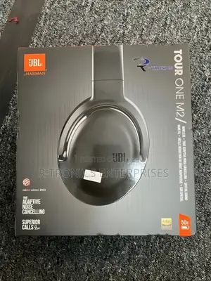 JBL Tour One M2 Wireless Over-Ear Headphones - Black