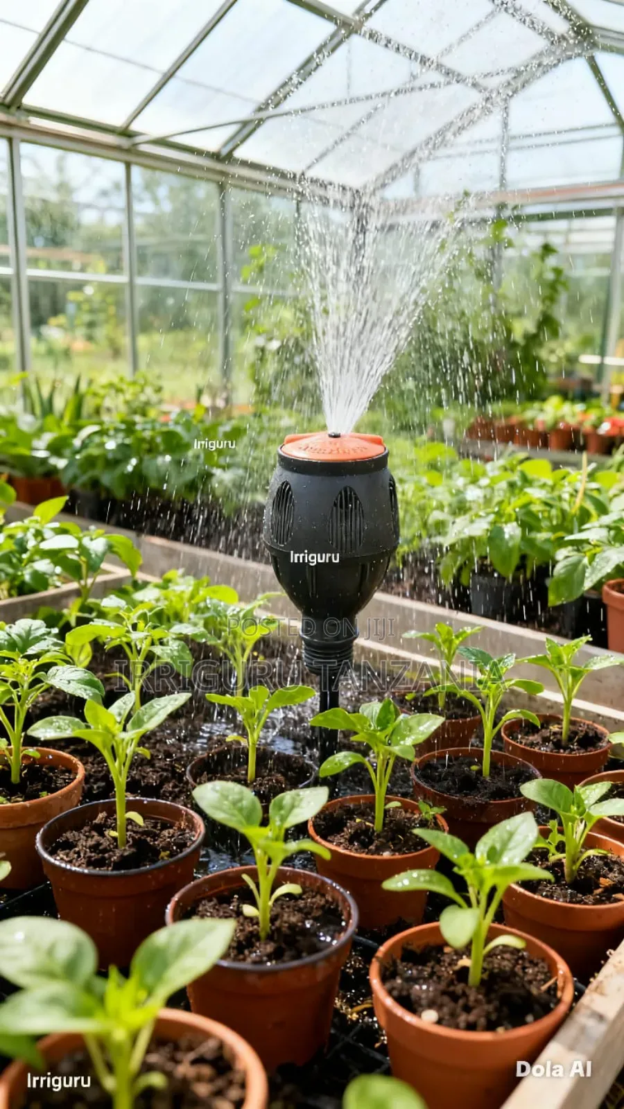 Egg Shape Sprinkler Brass