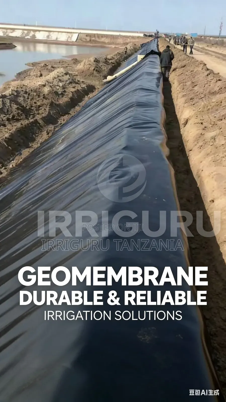 Geomembrane Durable Ponds