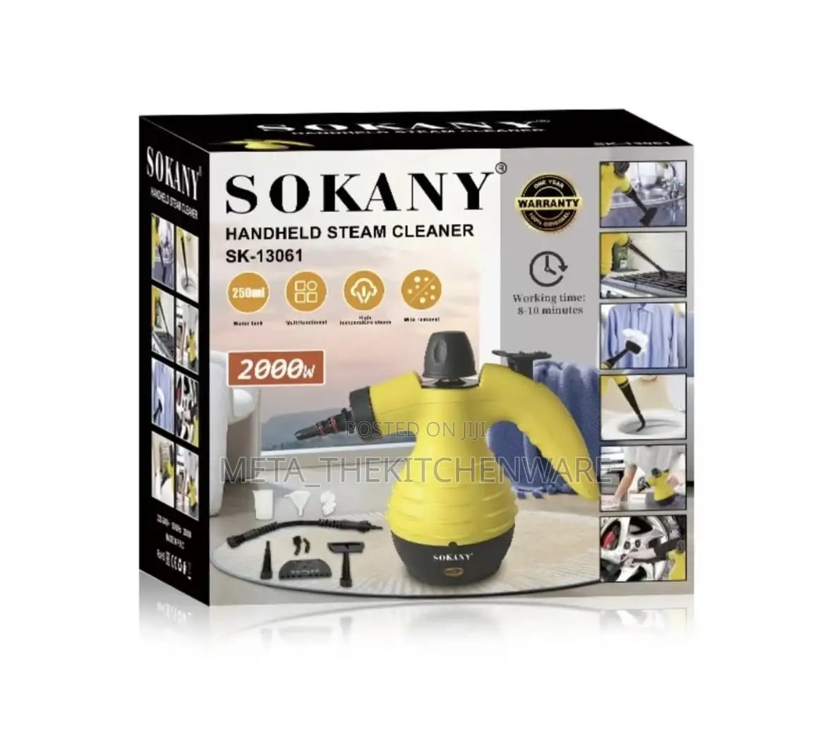 Sokany Handheld Steam Cleaner 1000w