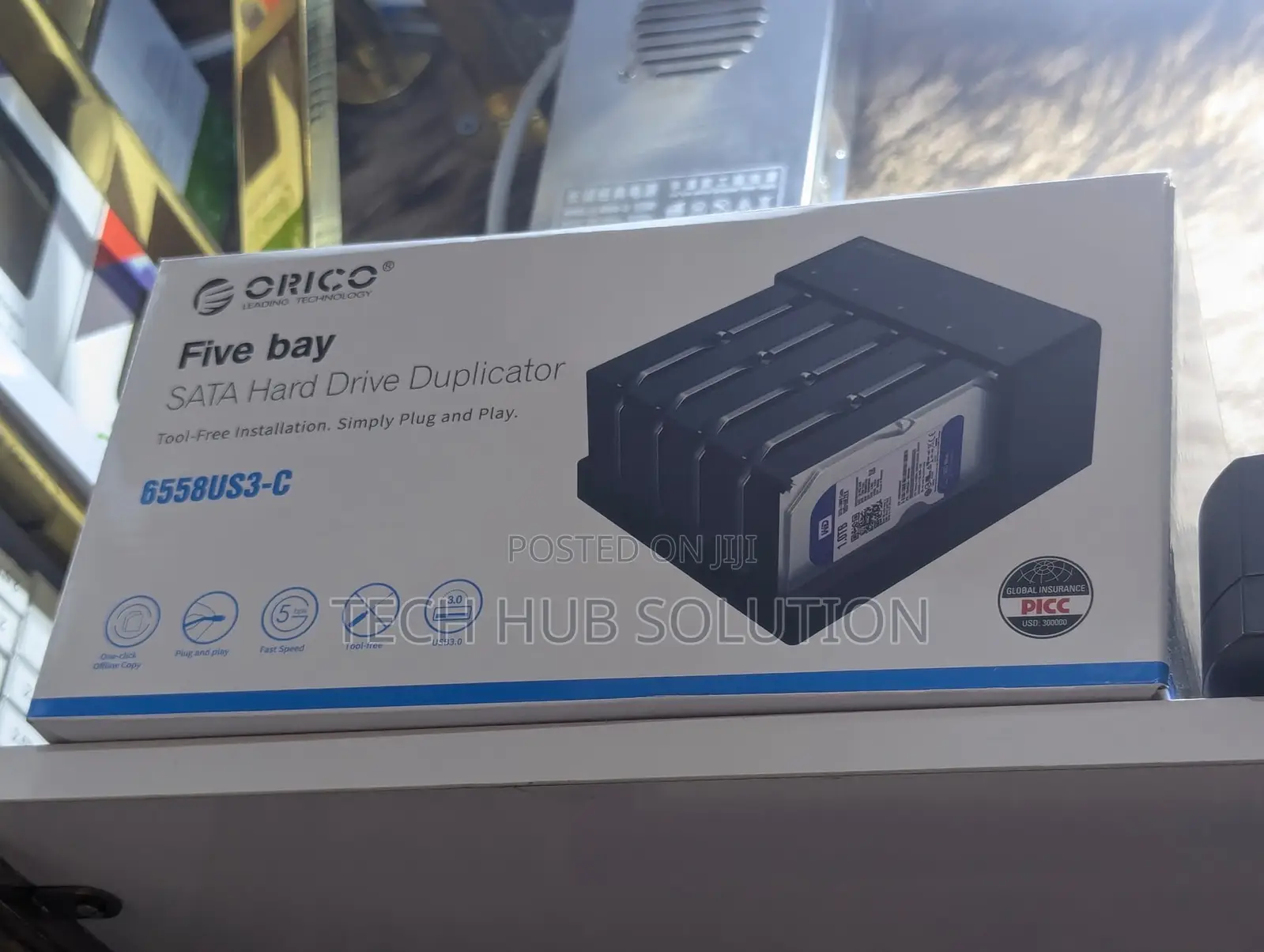 Orico 5-Bay Sata Hard Drive Duplicator