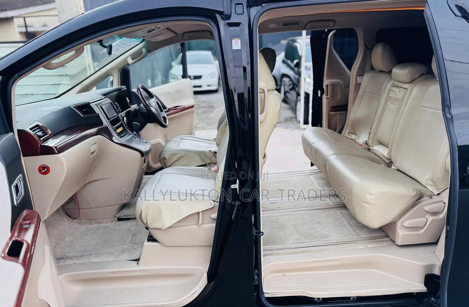 Toyota Alphard 2011 Black