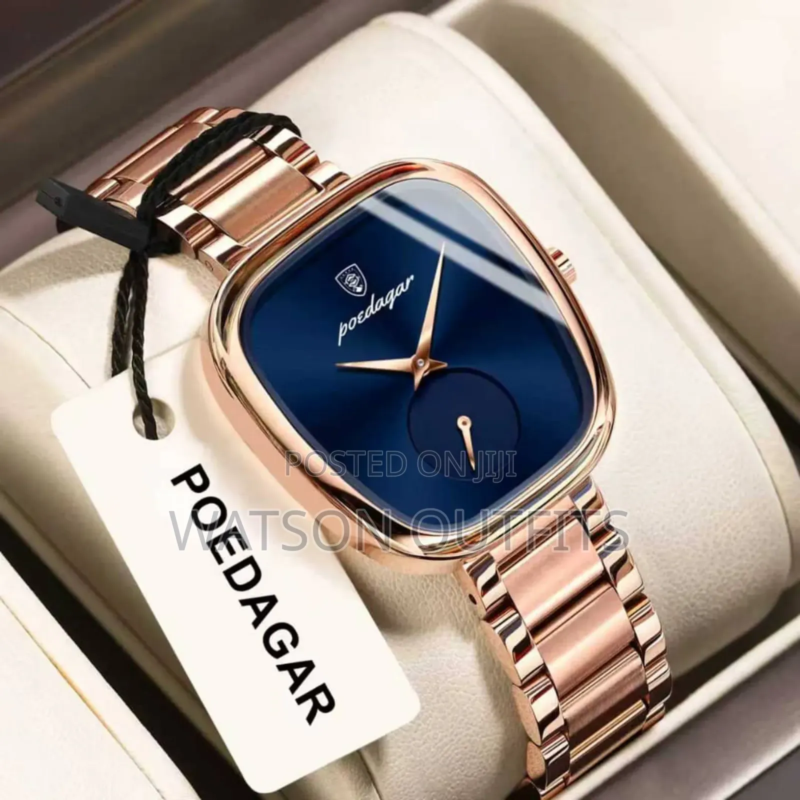 Poedagar Brand Women's Chain and Stainless Steel Watches Original