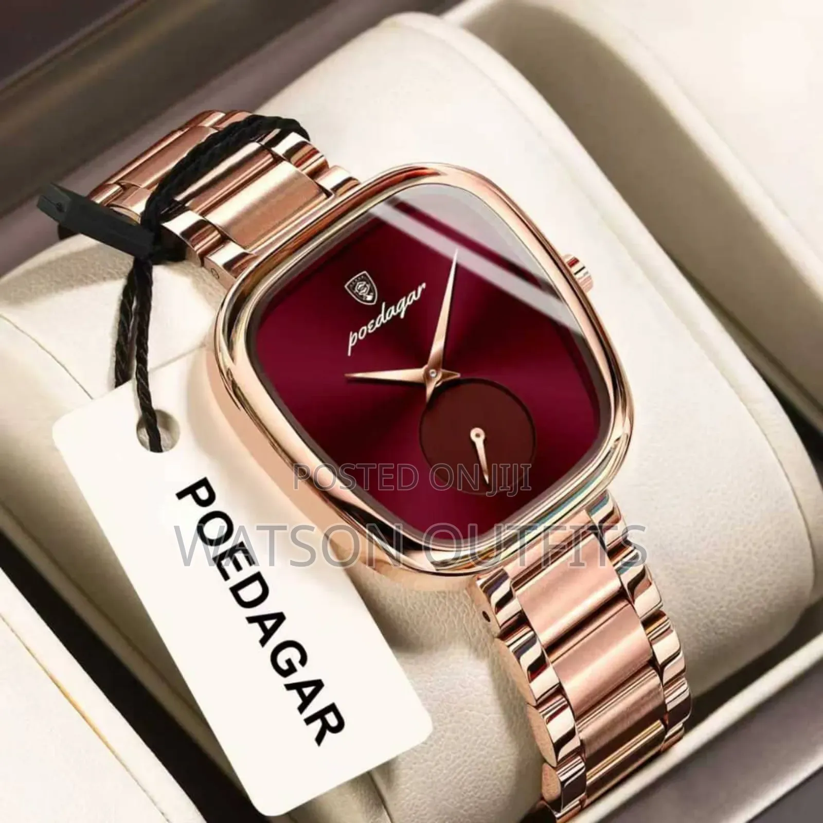Poedagar Brand Women's Chain and Stainless Steel Watches Original