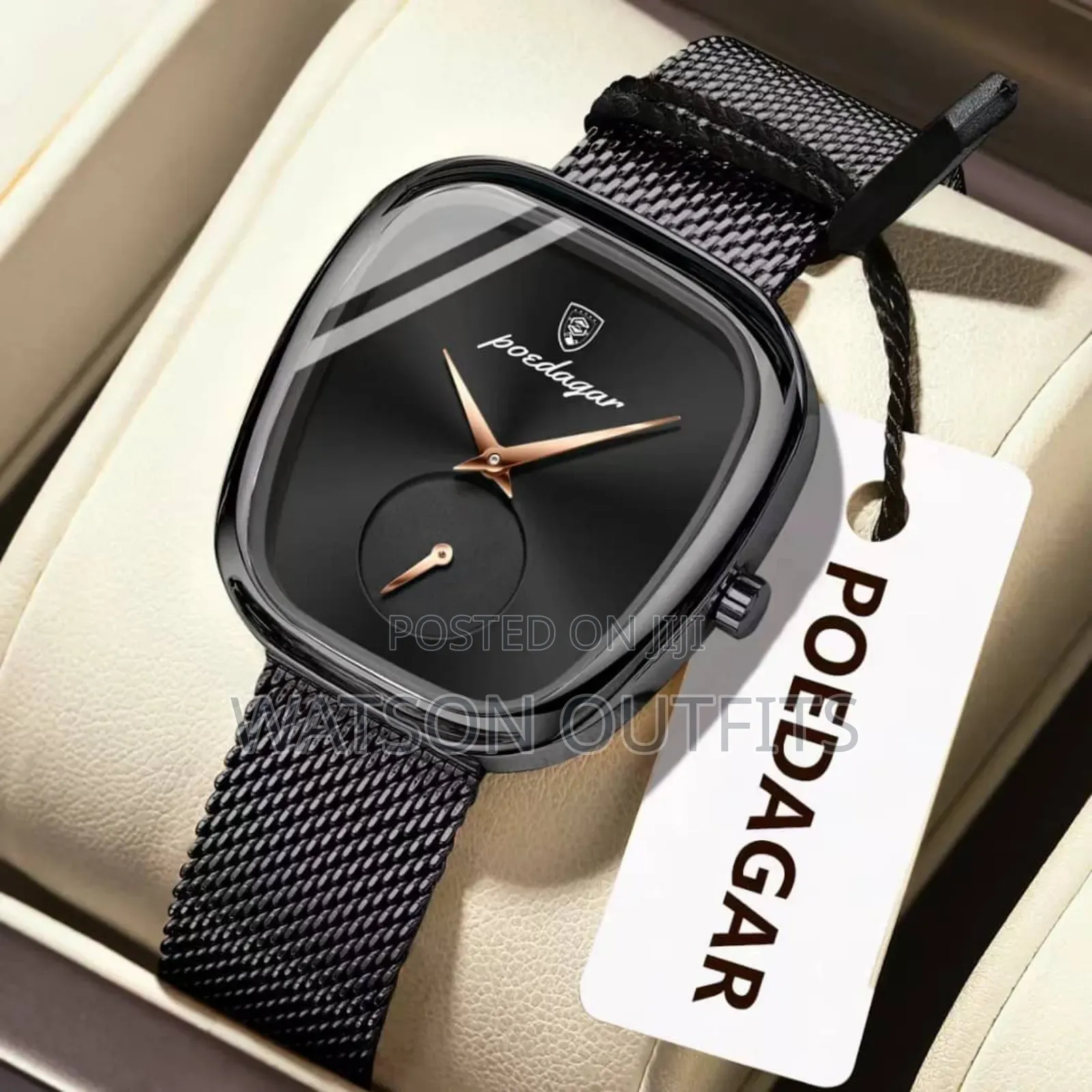 Poedagar Brand Women's Chain and Stainless Steel Watches Original