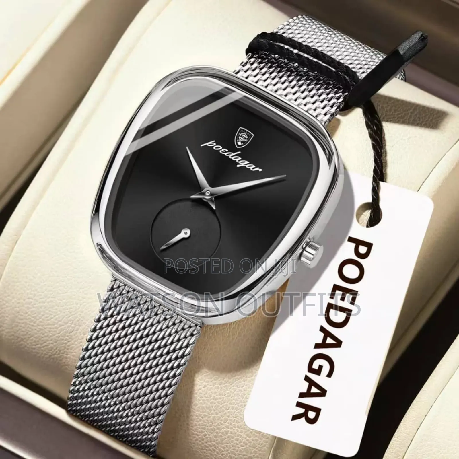 Poedagar Brand Women's Chain and Stainless Steel Watches Original
