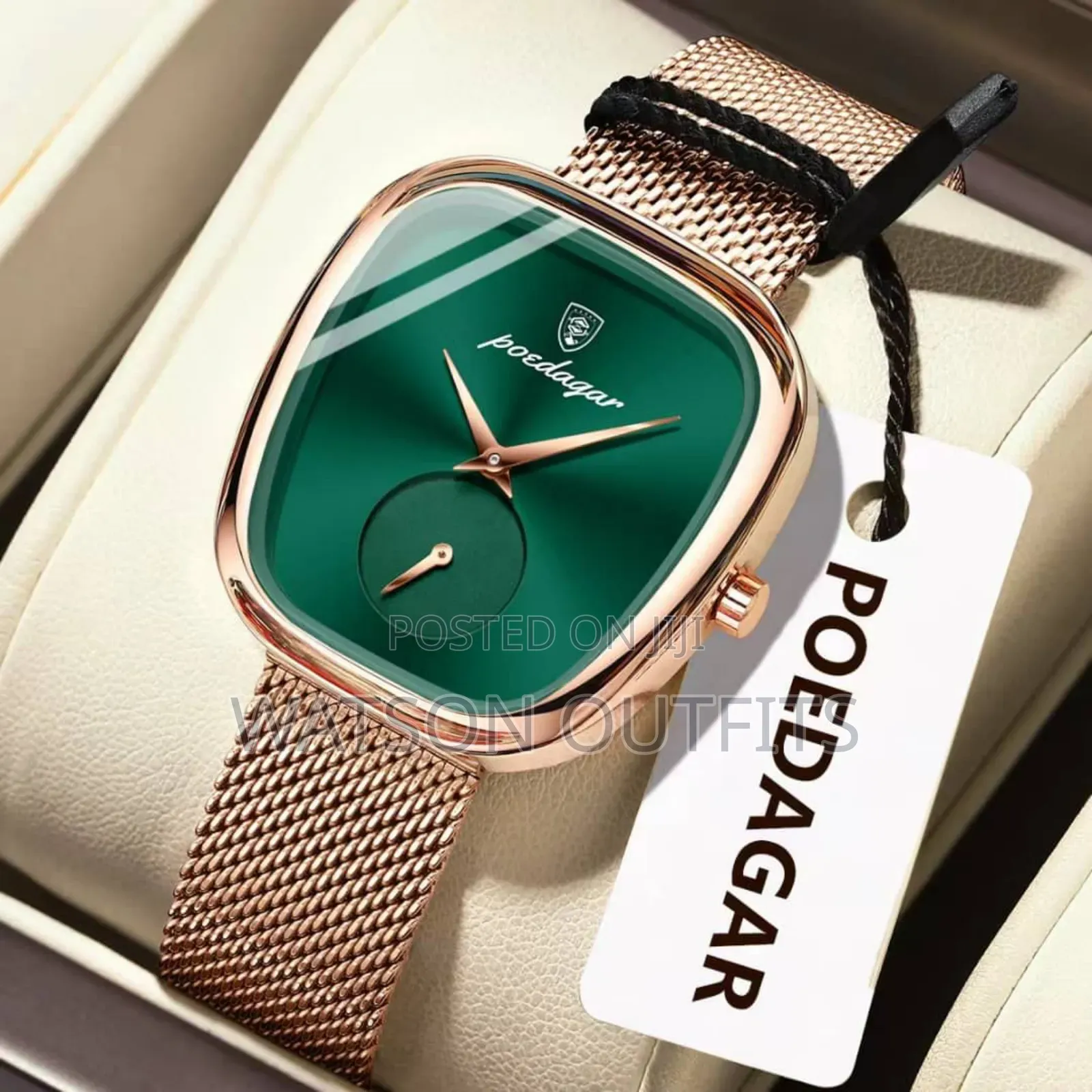 Poedagar Brand Women's Chain and Stainless Steel Watches Original